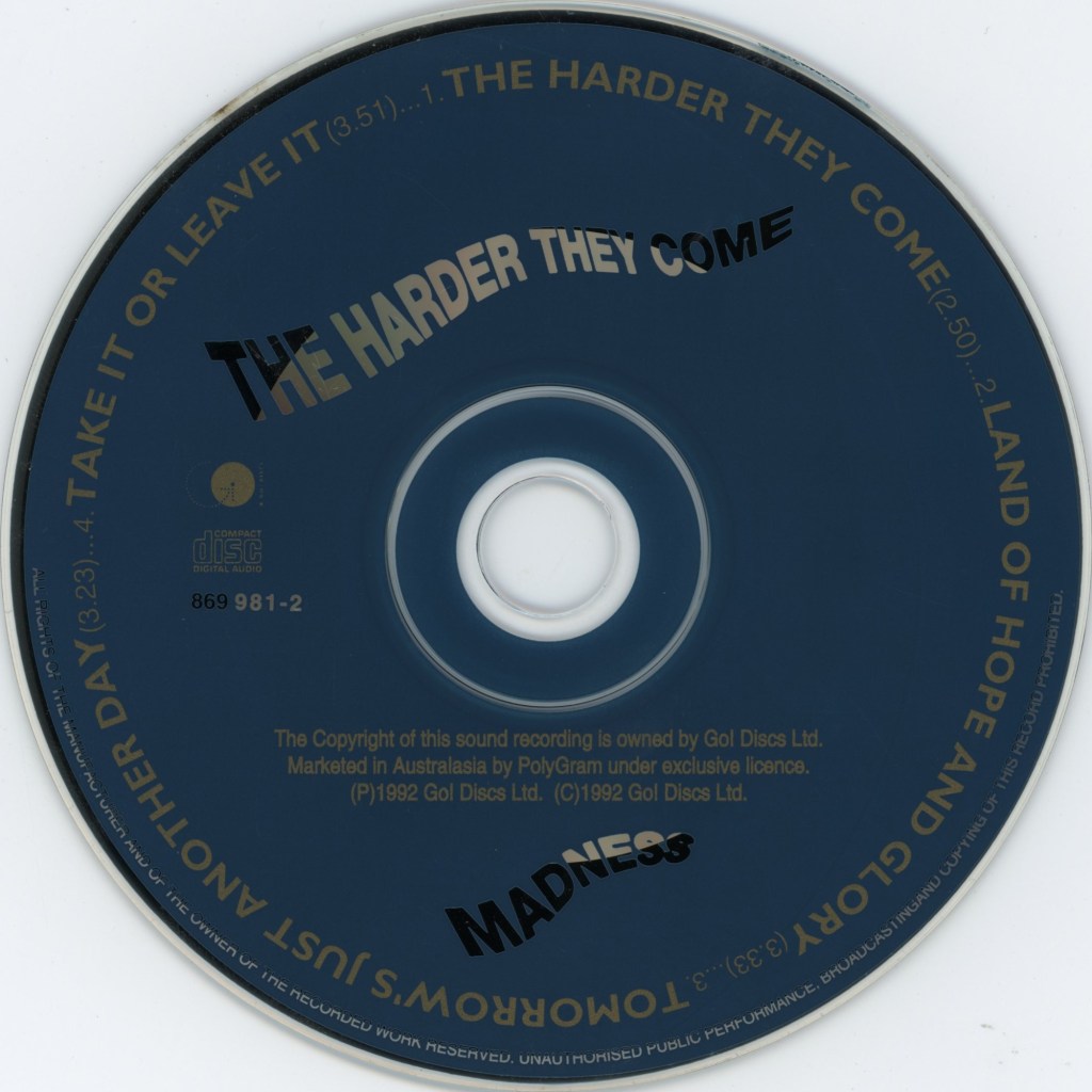 THE HARDER THEY COME ALBUM visual data 5