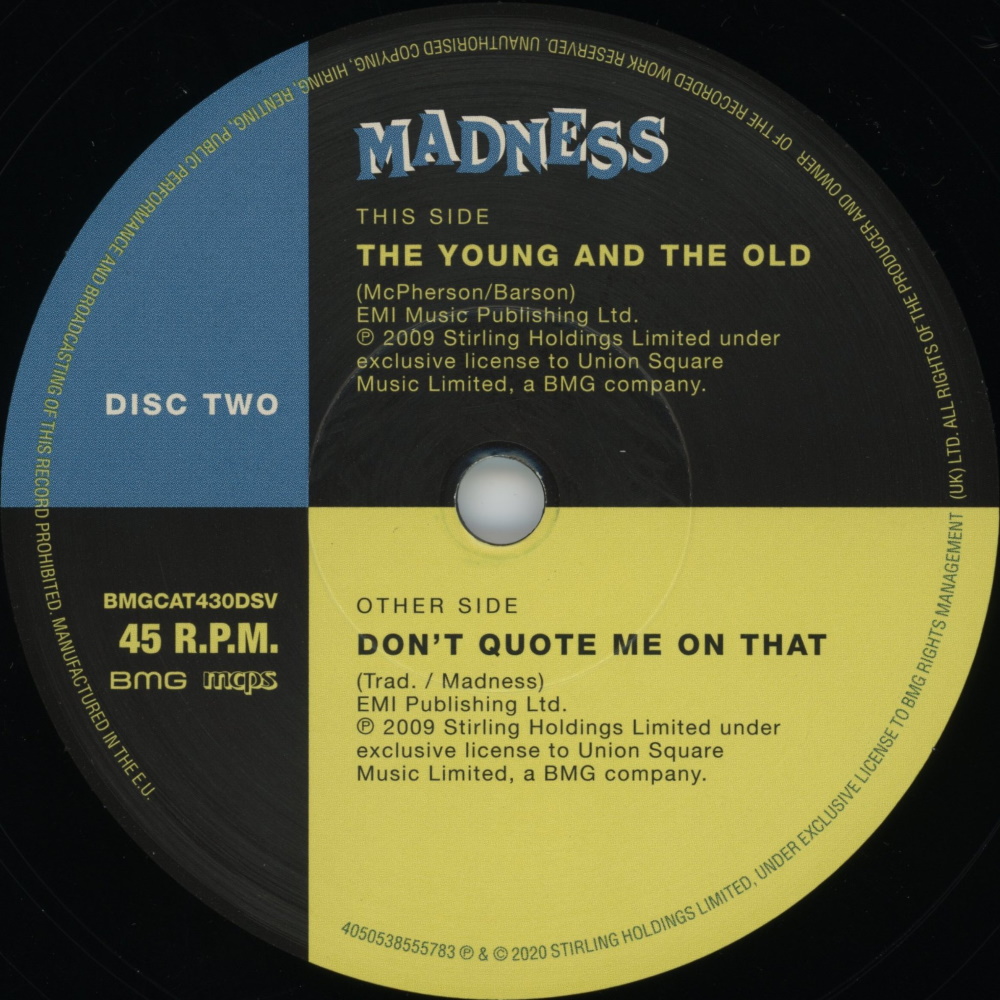 Work Rest & Play EP, International, 2020 – Madnessography