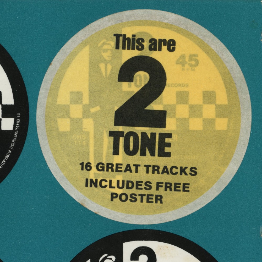 Two Tone Man Sticker Various – This Are Two Tone, UK, 1983 – Madnessography
